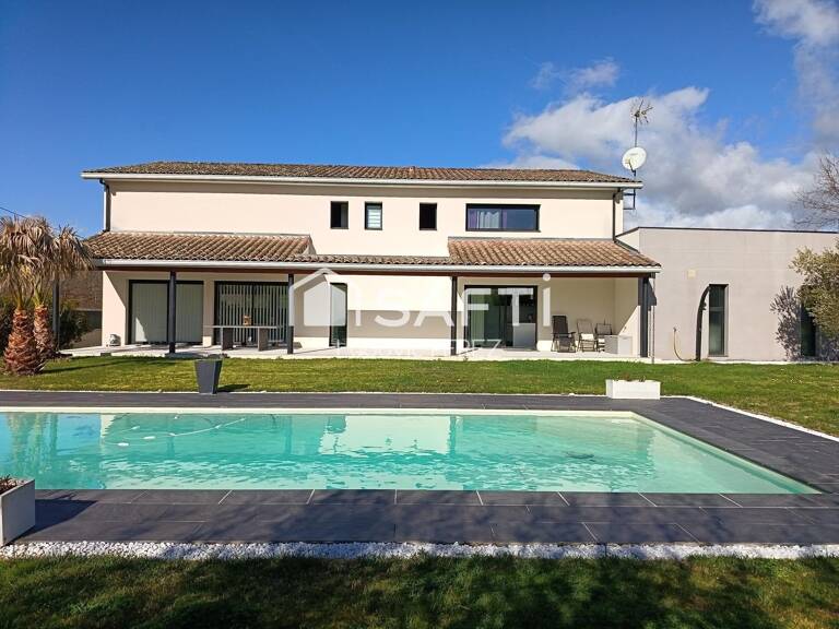 MAISON CONTEMPORAINE 290 M² - PISCINE - TERRAIN ARBORÉE 2 270 M² - MONTBERON (31140) — photo 1