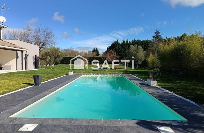 MAISON CONTEMPORAINE 290 M² - PISCINE - TERRAIN ARBORÉE 2 270 M² - MONTBERON (31140) — photo 3