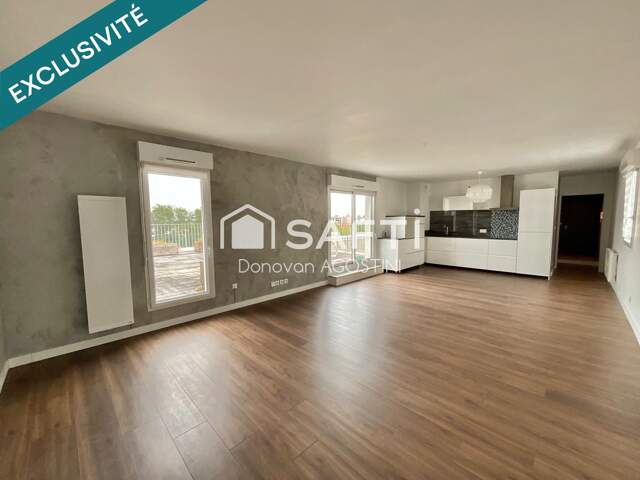 Dernier étage avec terrasse exceptionnelle de 48 m² — photo du bien