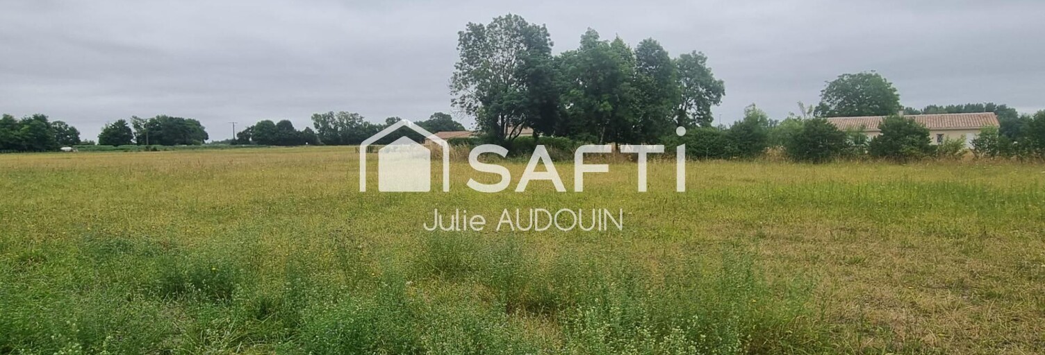 Terrain  1693 m² à vendre à Prignac (17160)