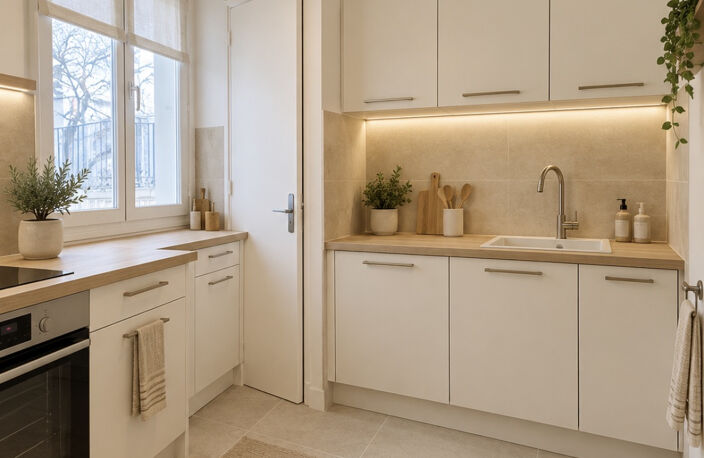 NICE CHAMBRUN 3P AVANT DERNIER ETAGE — photo 4