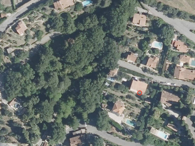 MAGAGNOSC TERRAIN NON CONSTRUCTIBLE ARBORÉ CHENES SUPER MAGA — photo 1