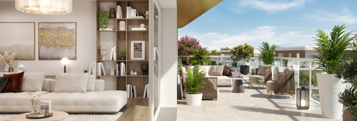 Appartement neuf T1, T2, T3 Pièce 35 à 70 m² à vendre à Villiers-sur-Marne (94350)