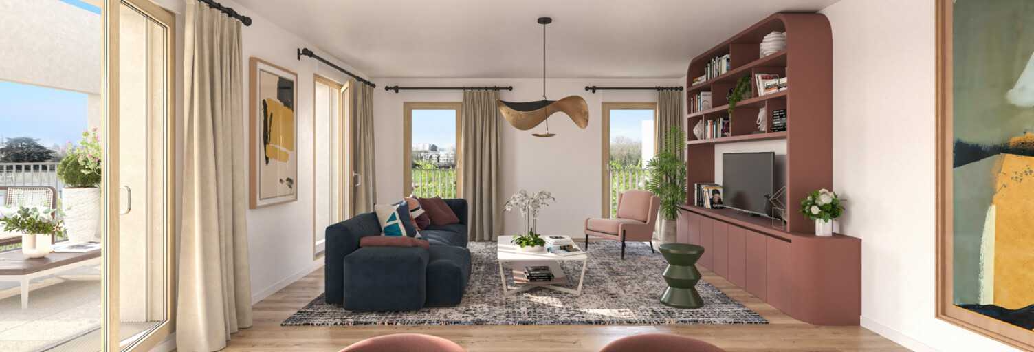 Appartement neuf T1, T2, T3, T4, T5 Pièce 35 à 100 m² à vendre à Clichy (92110)