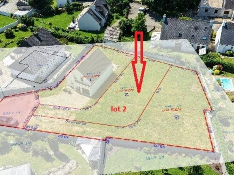 Terrain viabilisé de 428m2 à VANNES — photo 1