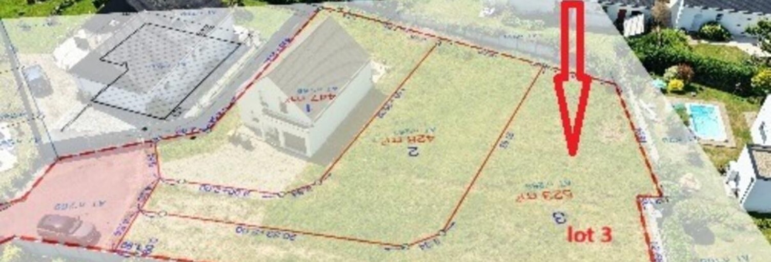 Terrain  523 m² à vendre à Vannes (56000)