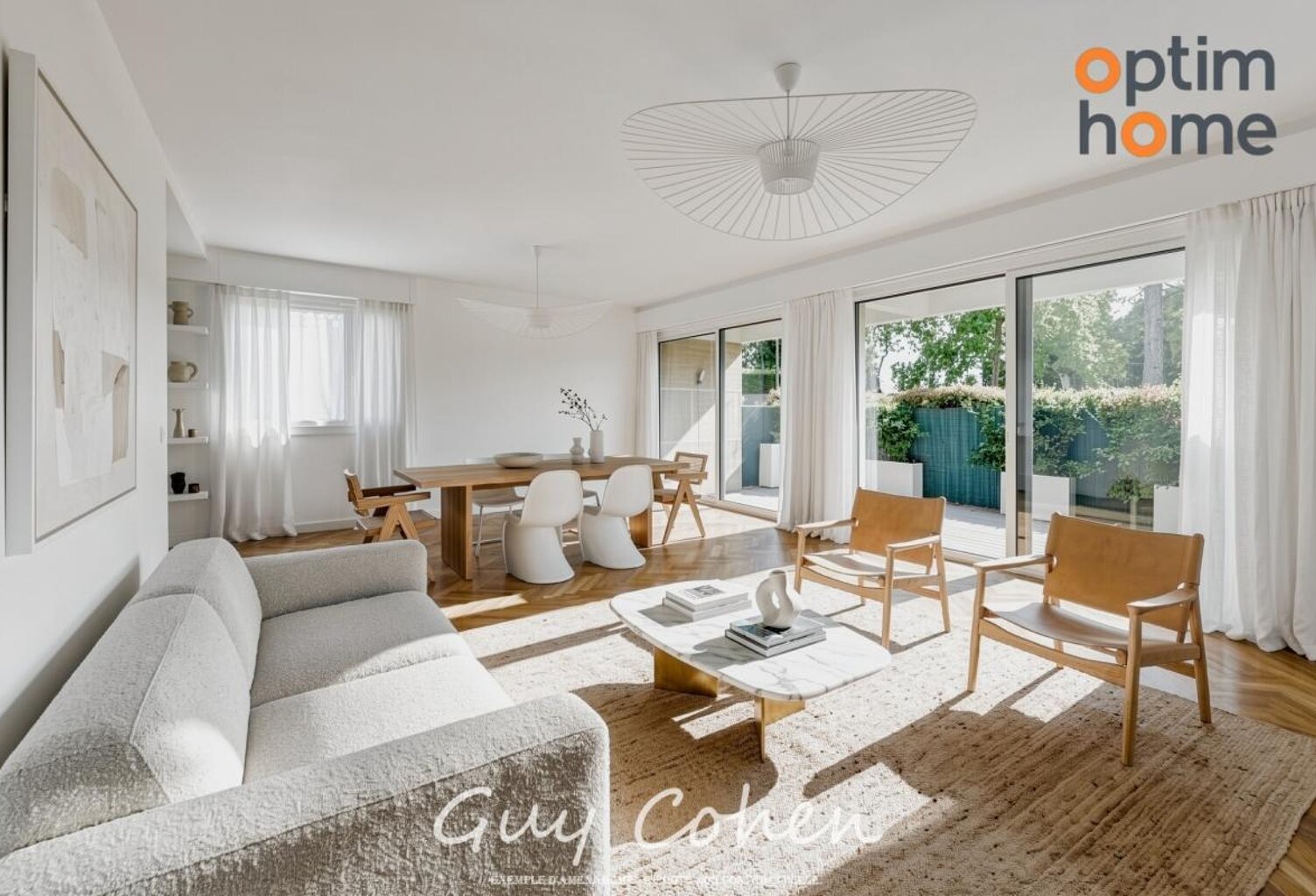 T4 STANDING DE 98 m2 EN RDJ TERRASSE 23 m2 PROCHE CENTRE — photo 1