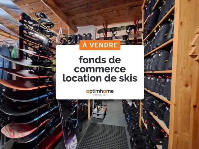 À VENDRE exclusivité — Fonds de commerce de location de matériel de ski- Station de Chabanon (Alpes-de-Haute-Provence - 04) — photo du bien