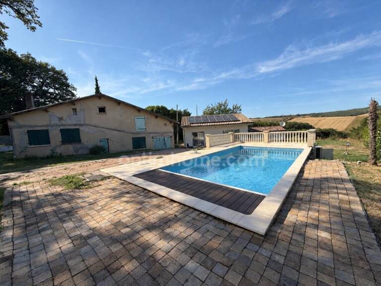 Maison, ferme à rénovée, piscine, terrain 1900m² — photo 1