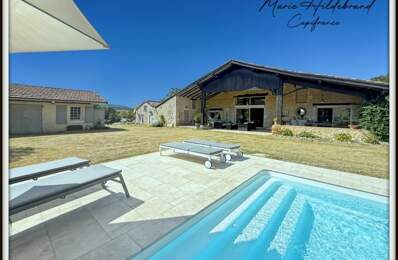 Maison en pierre de plus de 210m² - 5 chambres - jardin, piscine, dépendances - 3600m² — photo du bien