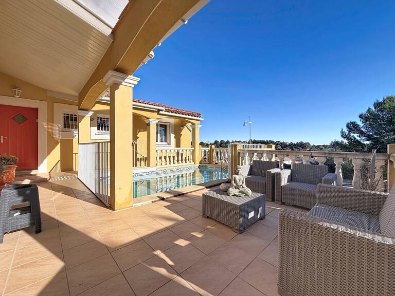 Maison à vendre 7 pièces 166 m2 JUVIGNAC (34) FONTCAUDE - Terrasse / Piscine - Double garage + Sous sol 121 m2 - Terrain clos — photo 1