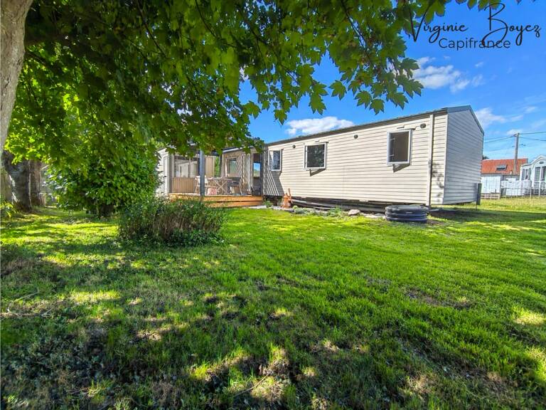   À VENDRE – TERRAIN DE LOISIRS AVEC MOBIL-HOME 4 SAISONS – SECTEUR BOURBOURG — photo 1