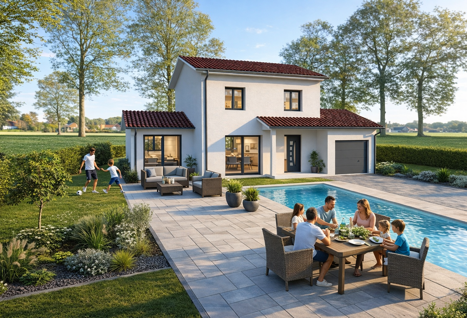 Vente maison 4 pièces 97 m² Chassieu (69680) — photo 1