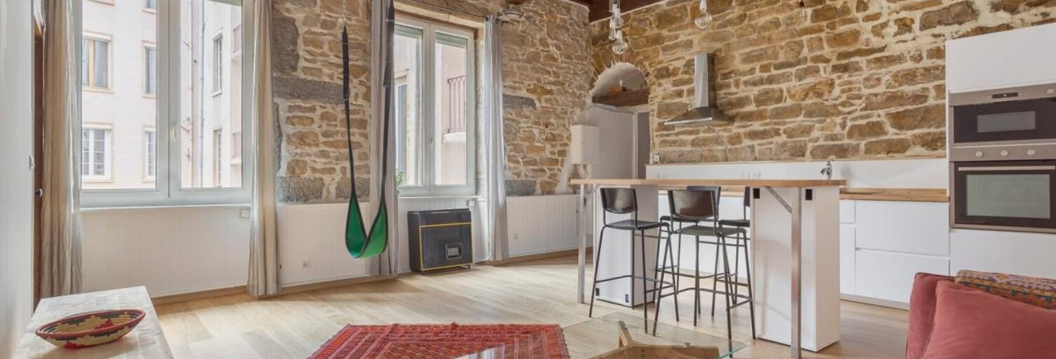 Appartement 3 Pièces 64 m² à louer à Lyon 1 (69001)