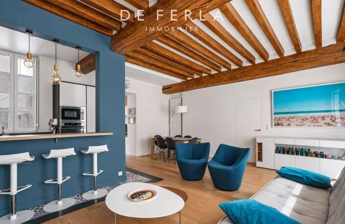Appartement rénové par architecte — PARIS Vᵉ — Contrescarpe / Mouffetard — photo 4