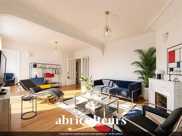 Elégant appartement familial et lumineux de 105m2 dans le quartier Charonne/Porte de Vincennes — photo du bien