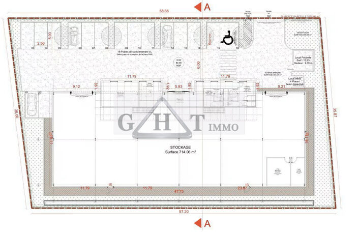 Local d'activité de 550 m² à 1100m² à vendre à ENNERY — photo 5