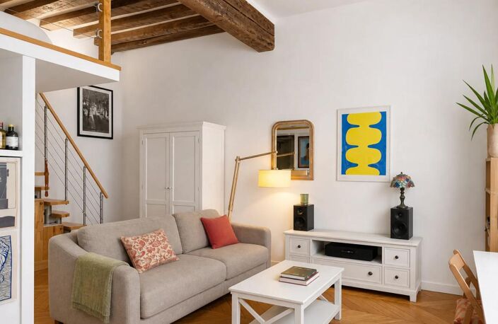 Appartement 1 pièce de 32 m² situé à Paris — photo 2
