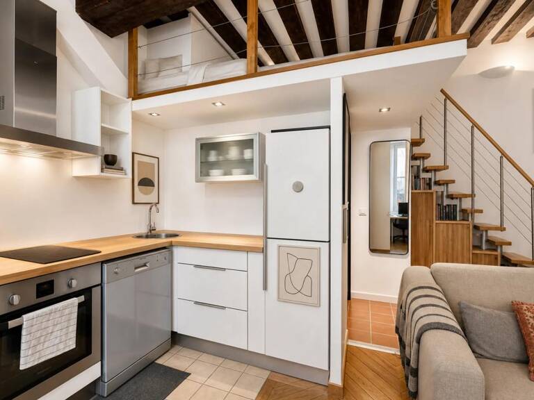 Appartement 1 pièce de 32 m² situé à Paris — photo 1