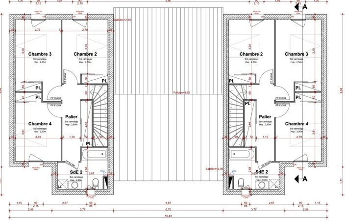CASTELGINEST - Maison T5 neuve avec garage, parking, jardin et terrasse — photo 3