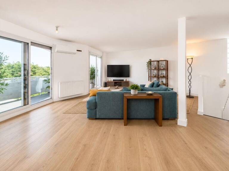 TOULOUSE GUILHEMERY / BONHOURE BEAU T5/6 DUPLEX AVEC BALCONS, TERRASSE, PARKINGS ET CELLIER — photo 1