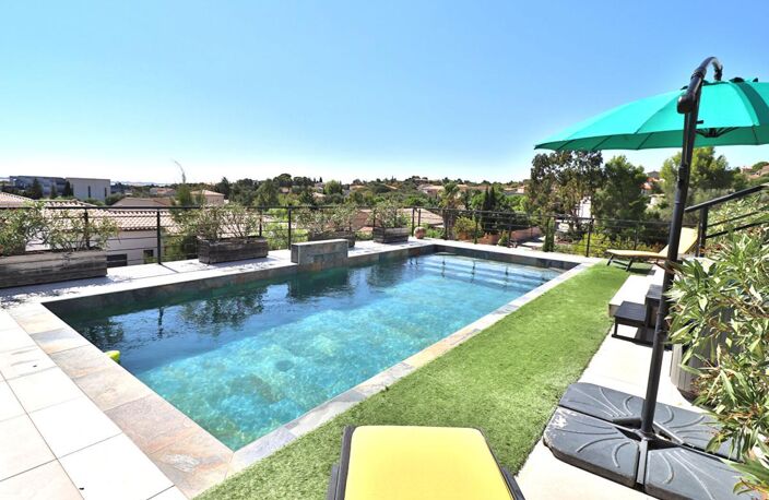 Villa contemporaine 5 pièce(s) 150 m2 sur un terrain de 1000m² avec piscine — photo 2