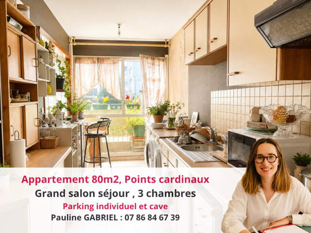 Appartement Le Havre 4 pièce(s) 80 m2 — photo du bien