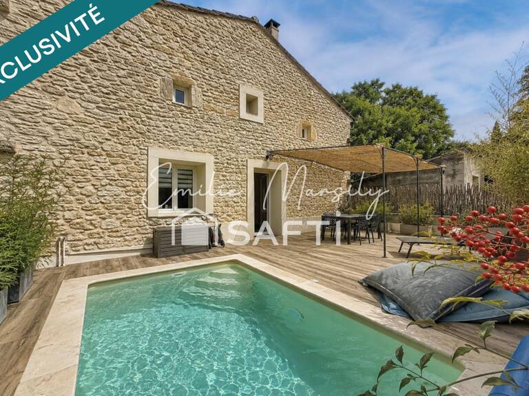 Maison de village rénovée avec piscine au cœur de Gajan — photo 1