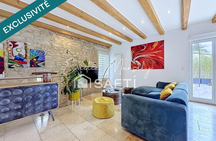 Maison de village rénovée avec piscine au cœur de Gajan — photo 2