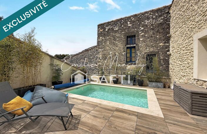 Maison de village rénovée avec piscine au cœur de Gajan — photo 4