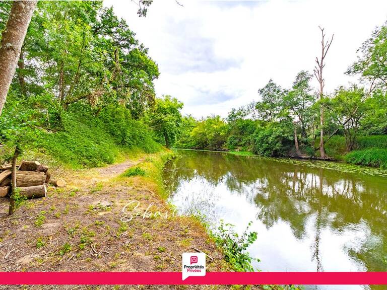 terrain au bord de rivière La Sauldre environ 140 mètres — photo 1