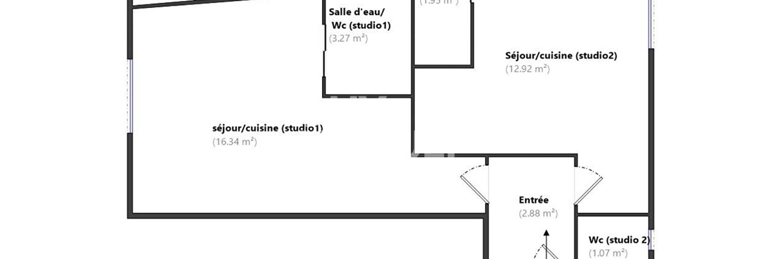 Appartement 2 Pièces 38 m² à vendre à Lyon 3 (69003)