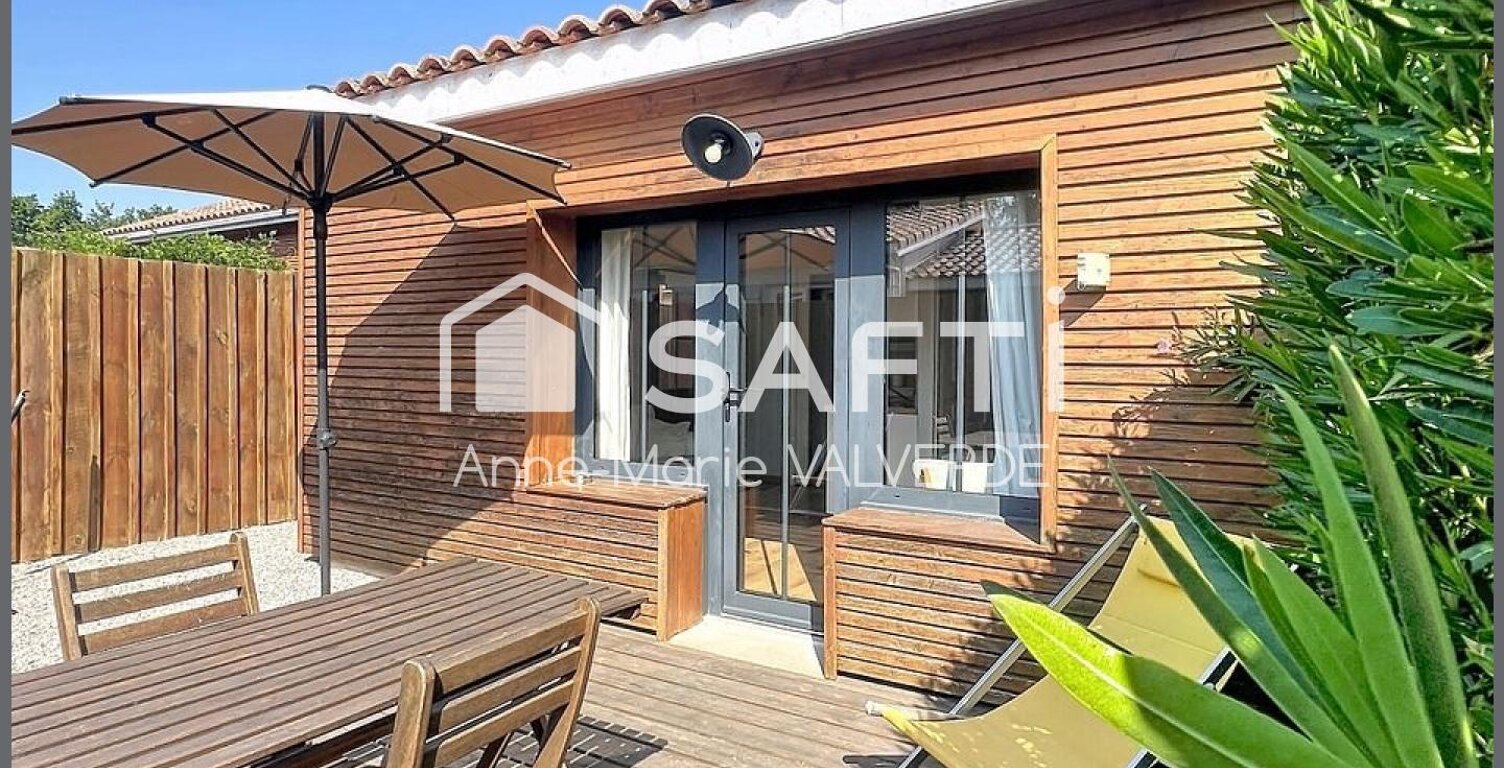Le Porge  Ensemble de trois lodges, idéal investissement locatif — photo 1