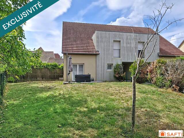 Carré de l'Habitat 77 m² ,3 chambres ,Jardin ,Garage double ,Scherwiller — photo du bien