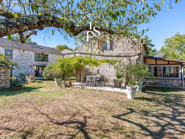 Maison en pierre avec Gîte et terrain constructible, proche Villeréal — photo 1