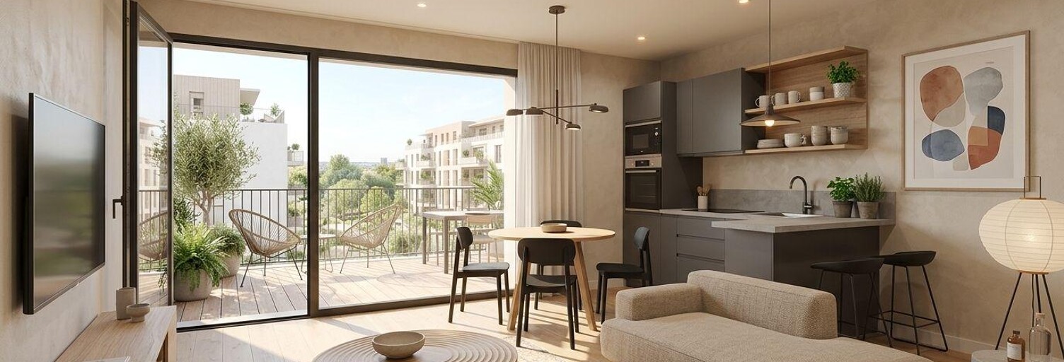 Appartement 2 Pièces 46 m² à vendre à Beaumont (63110)