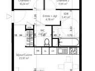 Vente Appartement 3 pièces — photo 4