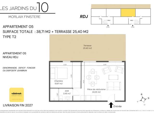 Vente Appartement 2 pièces — photo du bien