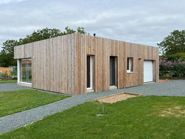 Charmant plain-pied contemporain de 2022 – Ossature bois - LA REORTHE 85210 — photo du bien