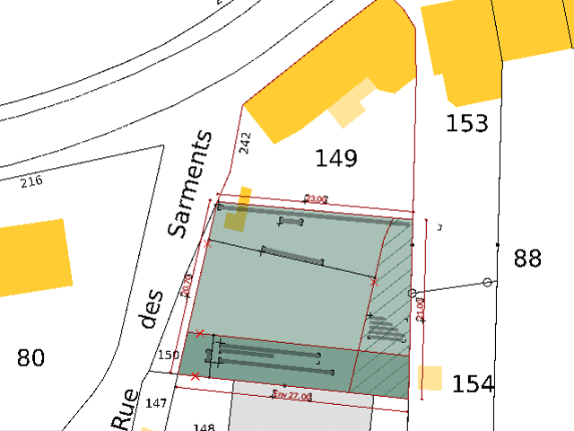 Vente Terrain à bâtir 489 m&sup2; — photo du bien