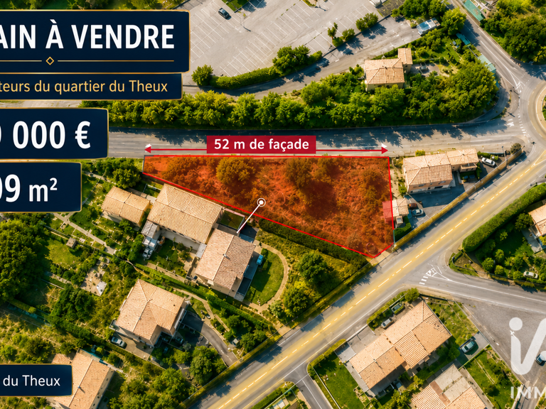Vente Terrain 709 m&sup2; — photo 1