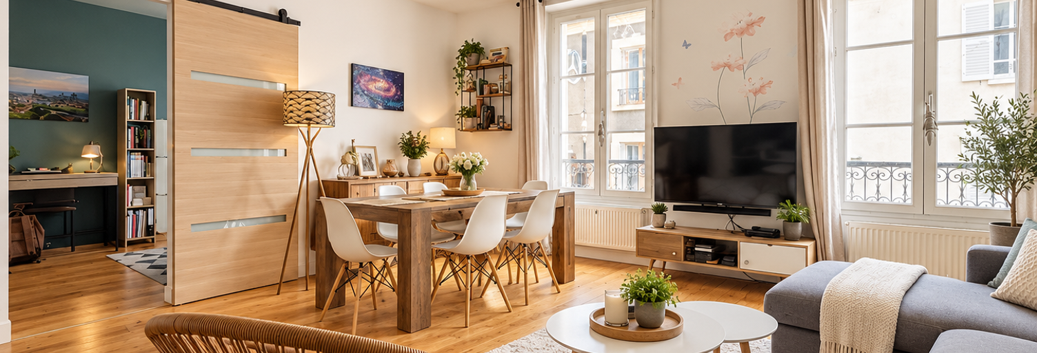 Appartement 2 Pièces 59 m² à vendre à Pontoise (95300)