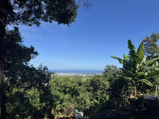 TERRAIN À BÂTIR 542 m2   VUE DÉGAGÉE MER ET LITTORAL  RIVIER — photo du bien