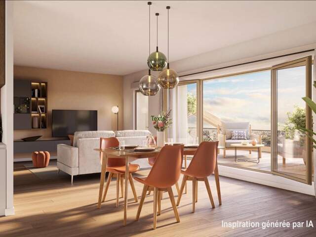 Appartement T4 neuf quartier Darwin avec terrasse et patio — photo du bien