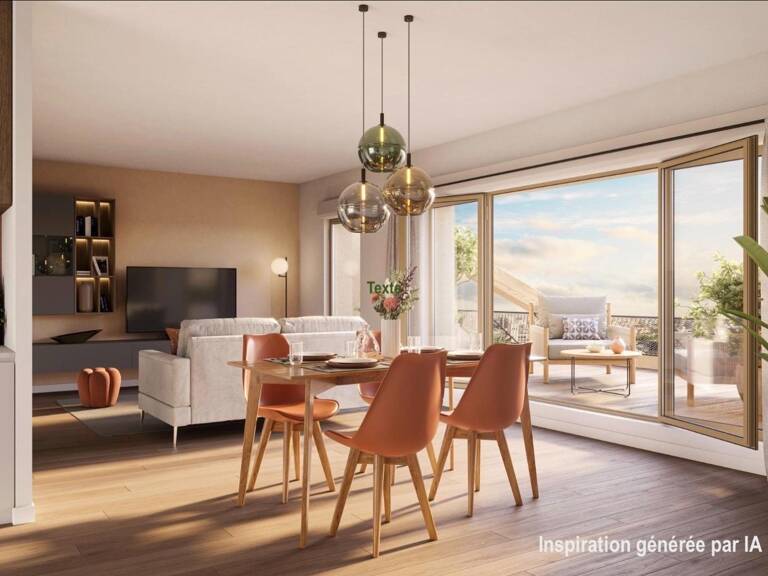 Appartement T4 neuf quartier Darwin avec terrasse et patio — photo 1