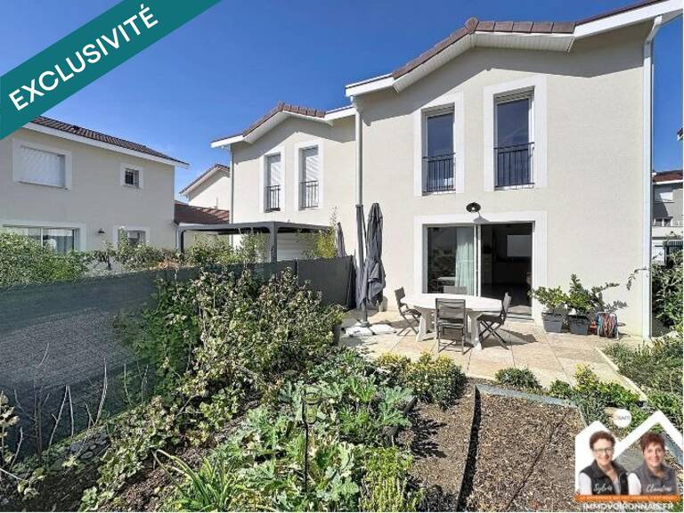 Voiron Criel-Champfeuillet, maison avec jardin, place de parking privative et vue montagnes — photo 1