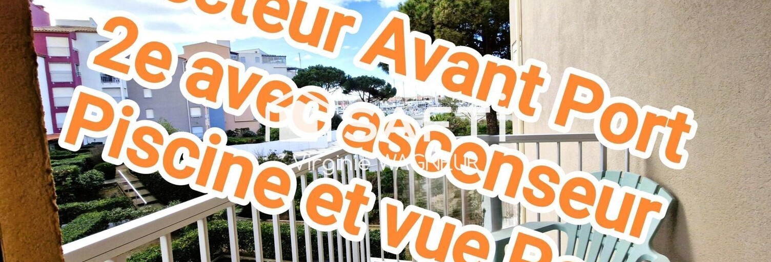 Appartement 1 Pièce 21 m² à vendre à Agde (34300)