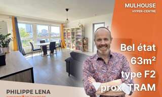 Appartement 2 Pièces 63 m² à vendre à Mulhouse (68200)