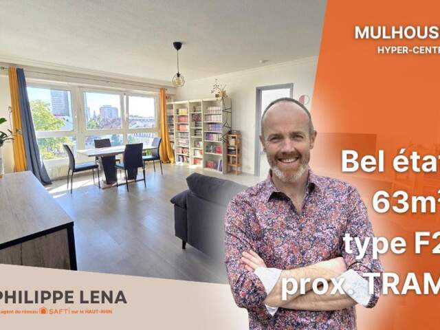 F2 lumineux 63 m², en plein centre-ville ! — photo du bien
