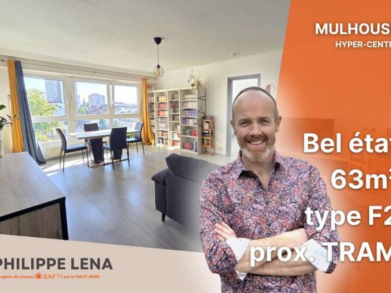 F2 lumineux 63 m², en plein centre-ville ! — photo 1